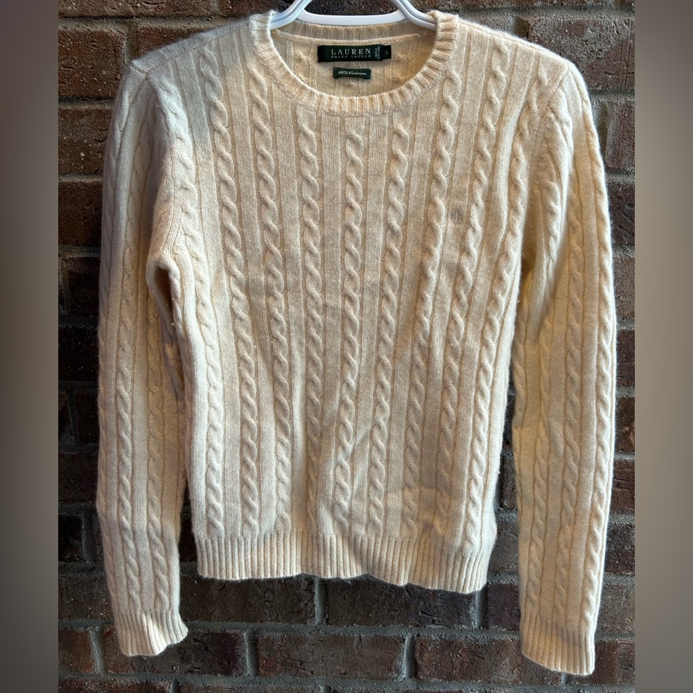 Lauren Ralph Lauren 100% Cashmere Sweater